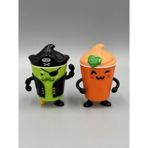 Wendys Halloween Frosty Frights Captain Coldsnap Green Pirate Pumpkin Ice Patch